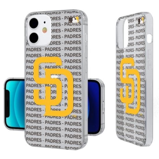 サンディエゴ・パドレス テキスト バックdrop クリア iPhone
