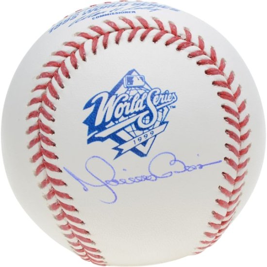 限定]マリアーノリベラ2003年ヤンキース100周年公式ボール直筆サイン-