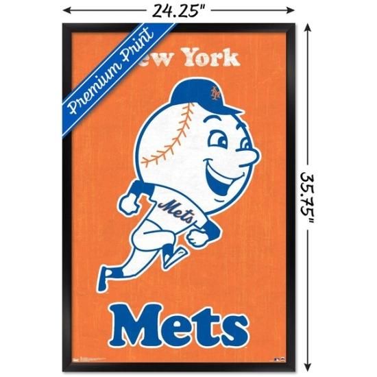 The Amazing Mets Champions ポスター額入り