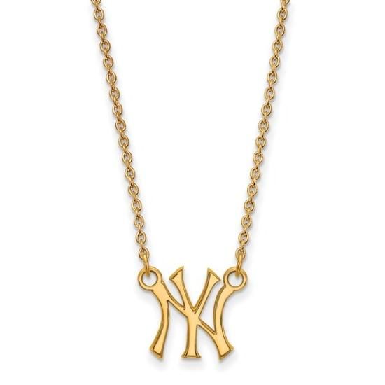 ニューヨーク・ヤンキース レディース 18'' 14k イエロー ニューヨーク・ヤンキース レディース 18'' 14k イエロー