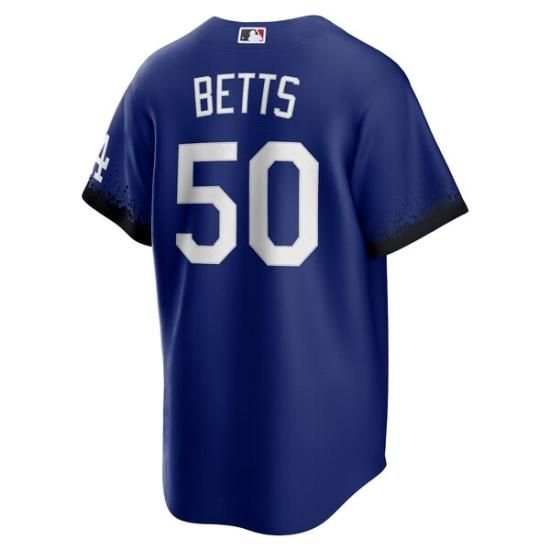 【NIKE正規品】#50 BETTS ベッツ ユニフォーム オルタネイト　L ムーキー・ベッツ ロサンゼルス・ドジャース Nike シティ