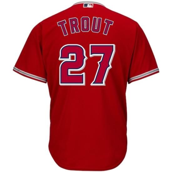 SALE】MLB マイク・トラウト選手 レプリカユニホーム 野球