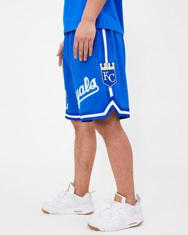 新品 MLB カンザスシティ・ロイヤルズ　ハーフパンツ　バスパン　メジャーリーグ カンザスシティ・ロイヤルズ ロゴ プロ チーム ショートパンツ
