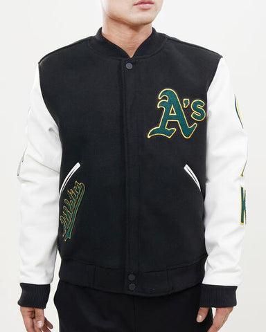 オークランド・アスレチックス ロゴ VARSITY ジャケット