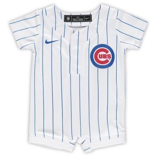 新品未使用 シカゴ カブス 公式ショップ ベビー服 NIKE NIKE MLB nike ナイキ ベビー ロンパース カバーオール 半袖