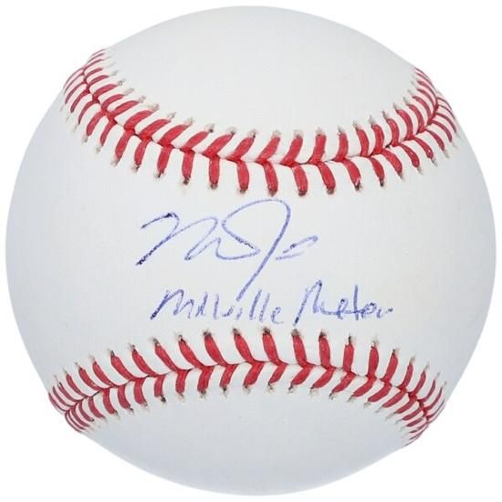 マイク・トラウト　サインMLB公式ボール　松井秀喜 マイク・トラウトサインMLB公式ボール松井秀喜