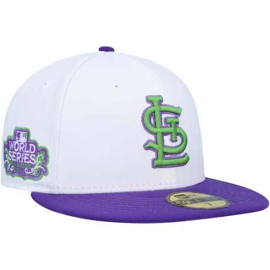 New Era 59FIFTY ベースボールキャップ 2011年ワールドシリーズ セントルイス・カージナルス New Era（ニューエラ） 2011