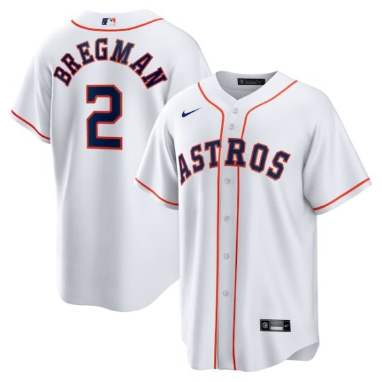 MLB ユニフォーム　アストロズ　ブレグマン　野球　メジャー　ユニフォーム　M