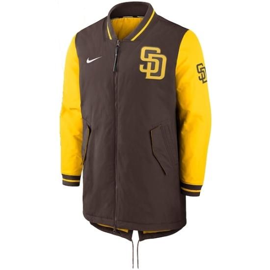 【高知インター店】 Nike サンディエゴ・パドレス シティ フル ダグアウト コネクト ウェア
