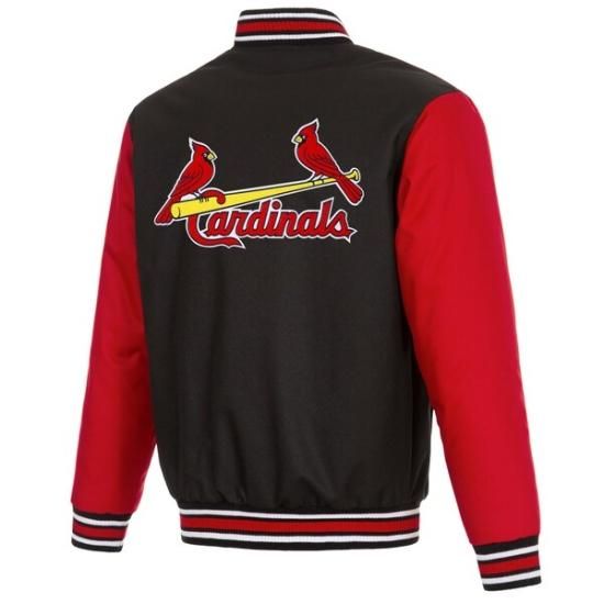 セントルイス・カージナルス JH デザイン ポリ ツイル ジャケット