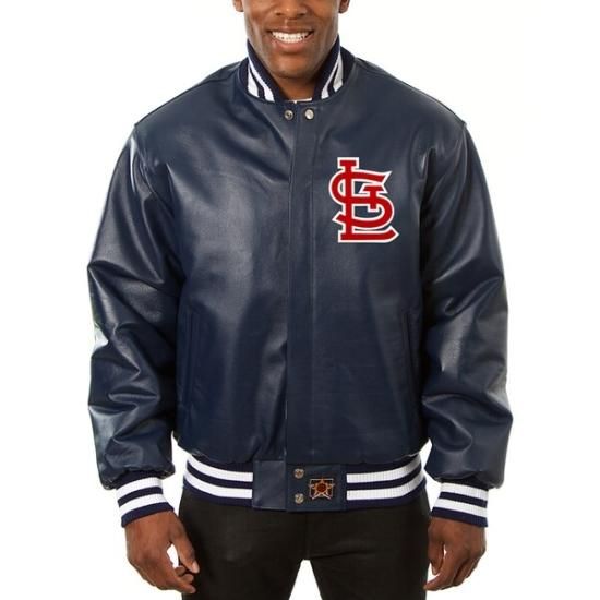 メジャーリーグ　セントルイスカージナルス　リバーシブルジャンパー MLB公式 メジャーリーグオフィシャル メンズ ナイロンジャケット