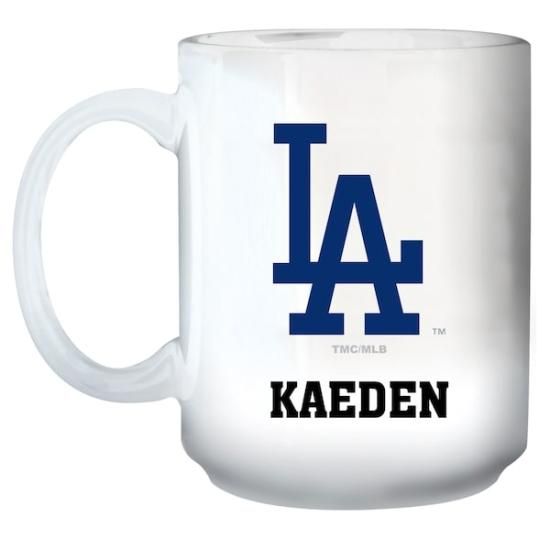 ロサンゼルス・ドジャース 15オンス(443ml) パーソナライズ マグカップ