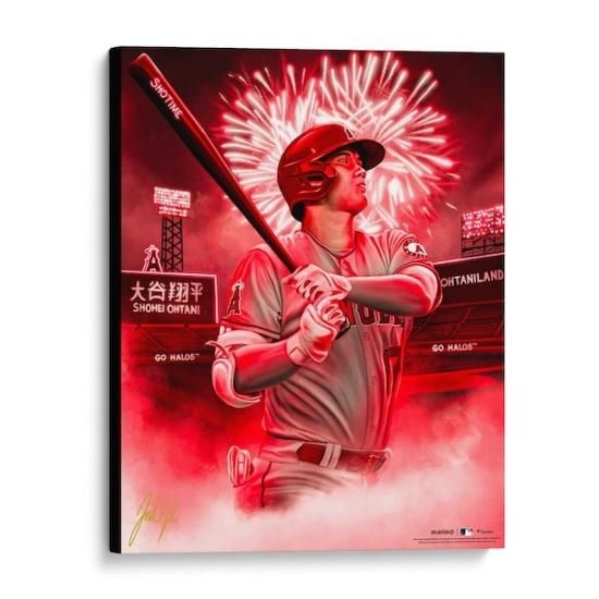 MLB エンゼルス 大谷翔平 ポスター インテリア絵画 （大谷翔平