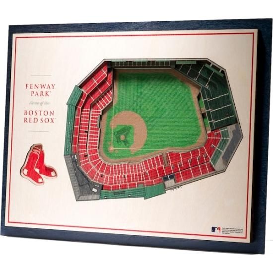 ボストン・レッドソックス 17'' x 13'' 5-Layer 3D スタジアム