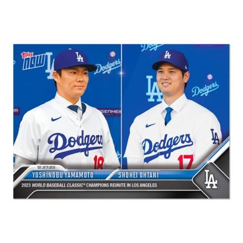 新品未開封】ドジャース 大谷翔平 山本由伸 2024 ワールド