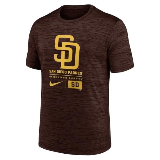 豊富なギフト Nike サンディエゴ・パドレス ラージ Tシャツ Velocity ロゴ 応援グッズ
