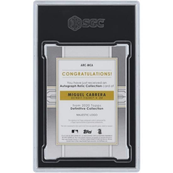 【かぶとみ】デトロイトタイガース　ミゲル・カブレラ　実使用バット かぶとみ様専用】デトロイトタイガース ミゲル・カブレラ 実使用バット