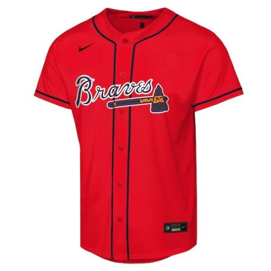 NIKE MLB アトランタブレーブス　ゲームシャツ　ユニホーム MLB公式ユニホーム｜MLB公式オンラインショップ