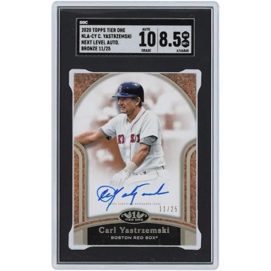 カールヤストレムスキー 1997 直筆サインカード レッドソックス カール・ヤストレムスキー ボストン・レッドソックス 直筆サイン