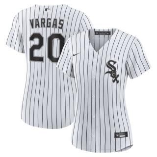 Michael Jordan #45 White Pinstripes Chicago White Sox Men's