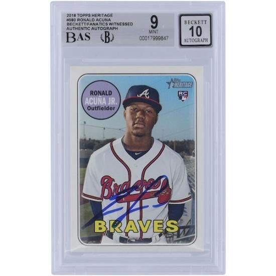 ブレーブス アクーニャJr 直筆サインフォト 2023 NL MVP 証明付 ブレーブス アクーニャJr 直筆サインフォト 2023 NL MVP 証明付