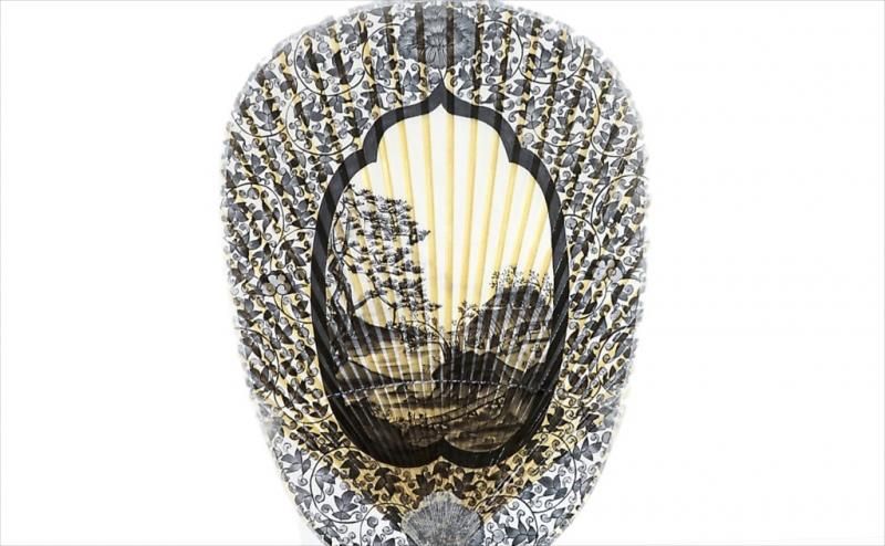 紙縒り細工 水鳥 雁 二羽セット アンティーク 紙縒り細工 水鳥 雁 二羽セット アンティーク