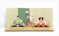 小出松寿 京十番 「紅におう花うばら」 SOU・SOUテキスタイルの雛人形