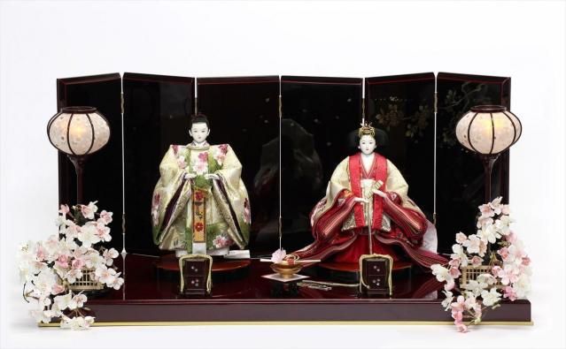 好光人形 「零れ桜」