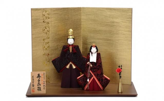 鈴木賢一工房  寿々喜雛 祥 甲州印伝 薔薇唐草 「鹿に薔薇」