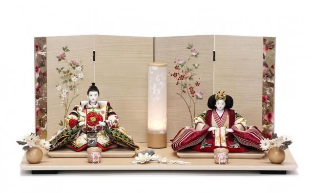 粟生人形 小三五 「夕月夜に洋花」