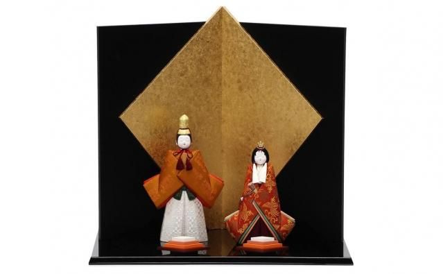 鈴木賢一 寿々喜雛 祥 黄櫨染「菱景の黄櫨染」