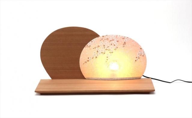 <雛・五月>ほのか しだれ桜 台屏風セット