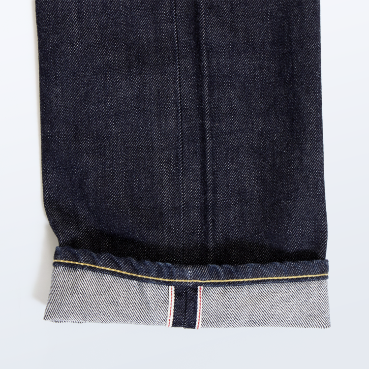 DENIM WORKS］スリムストレート・セルヴィッチデニム - ベティス