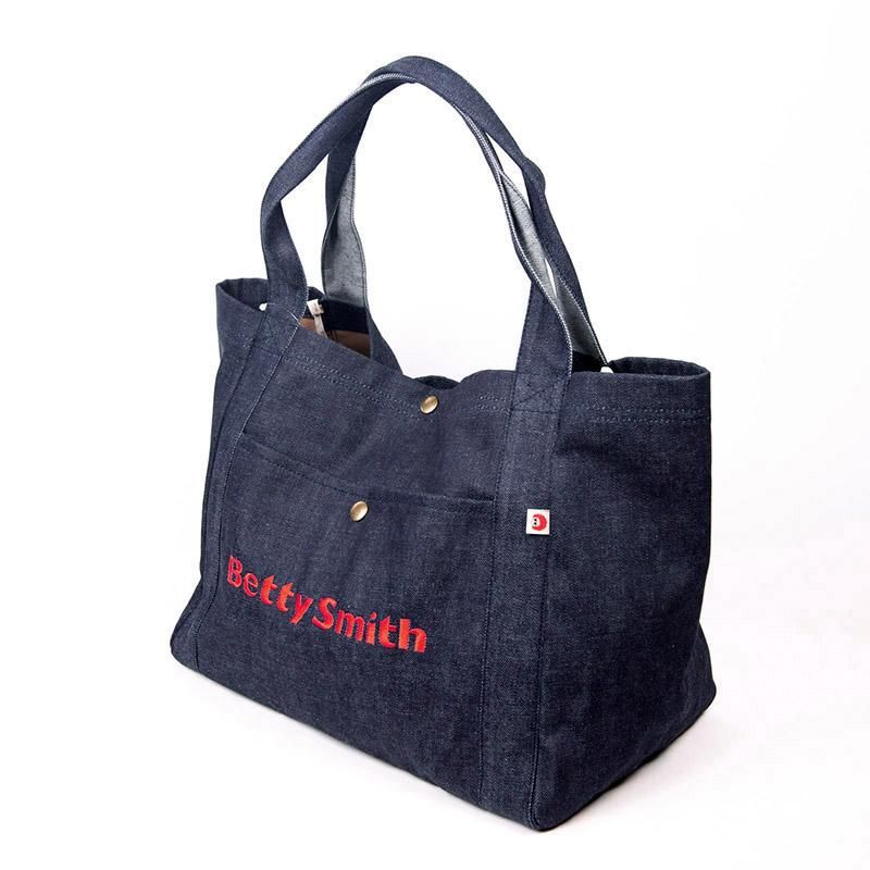 EcoBetty+］トートバッグ（デニム）（L） - ベティスミス Betty