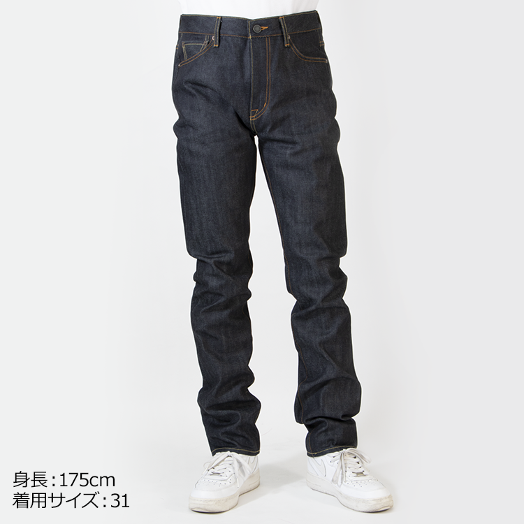 DENIM WORKS］ノンウォッシュ・スリムストレート・セルヴィッチデニム - ベティスミス Betty Smith｜Official Online  Shop