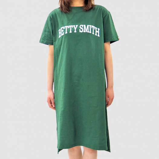 ベティスミスロゴシャツワンピース 14 グリーン ベティスミス Betty Smith Official Online Shop