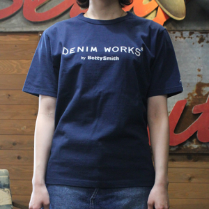 DENIM WORKS Tシャツ（#02 ネイビー）