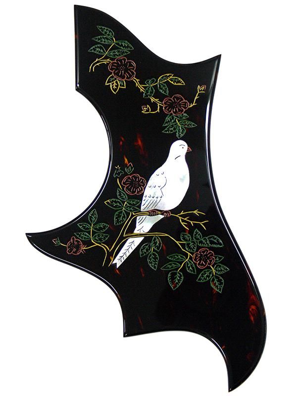 Amazon.co.jp: Birdland/DOVE Pickguard SP Inlay / 119-03