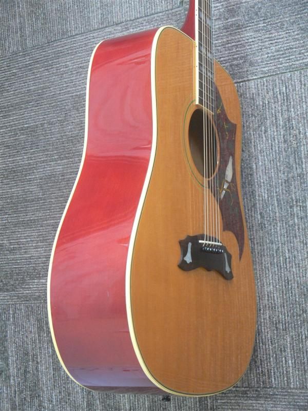 ジャンク】greco 303 DOVE グレコ セミハードケース付き アコギ