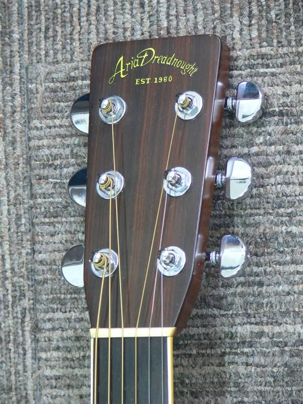 Aria Dreadnought D-60 by R.Matsuoka【1976年製】 - ギター専門店PAL