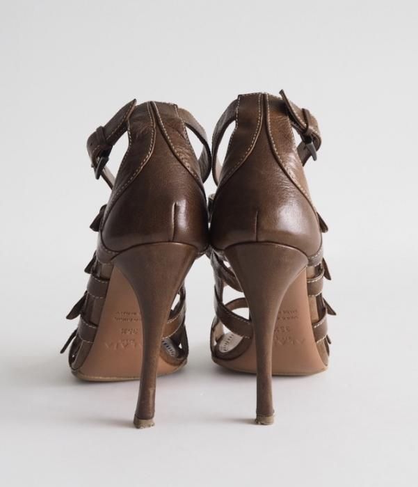 ALAiA /leather sandals - LITTLE SHOP ALAiA /leather sandals - LITTLE SHOP