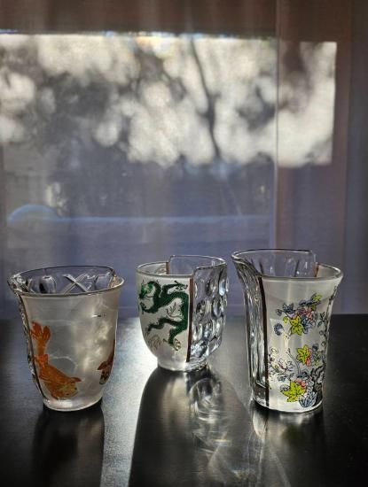 flea marketSeletti   / Grass 3set