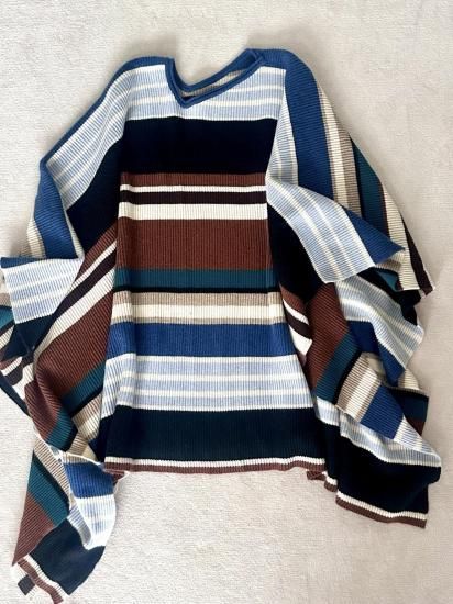 flea marketCLEMENTS RIBEIRO / CASHMERE Knit poncho