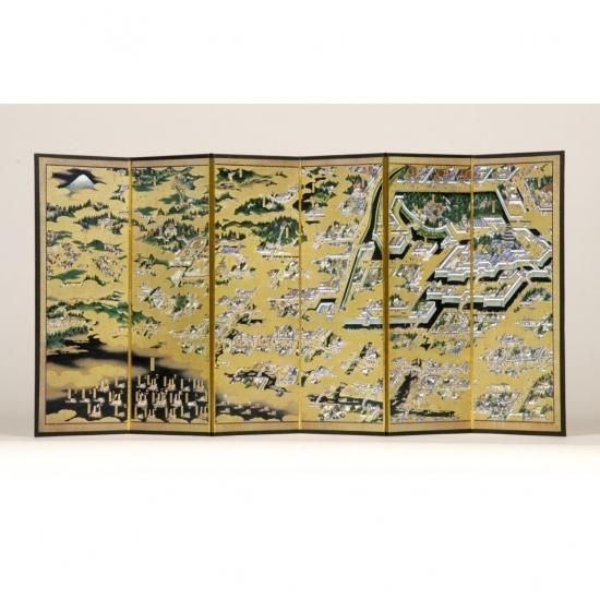 江戸図屏風 - 歴史プラス(時空旅人公式通販サイト)