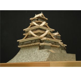 木製建築模型 1/150 熊本城