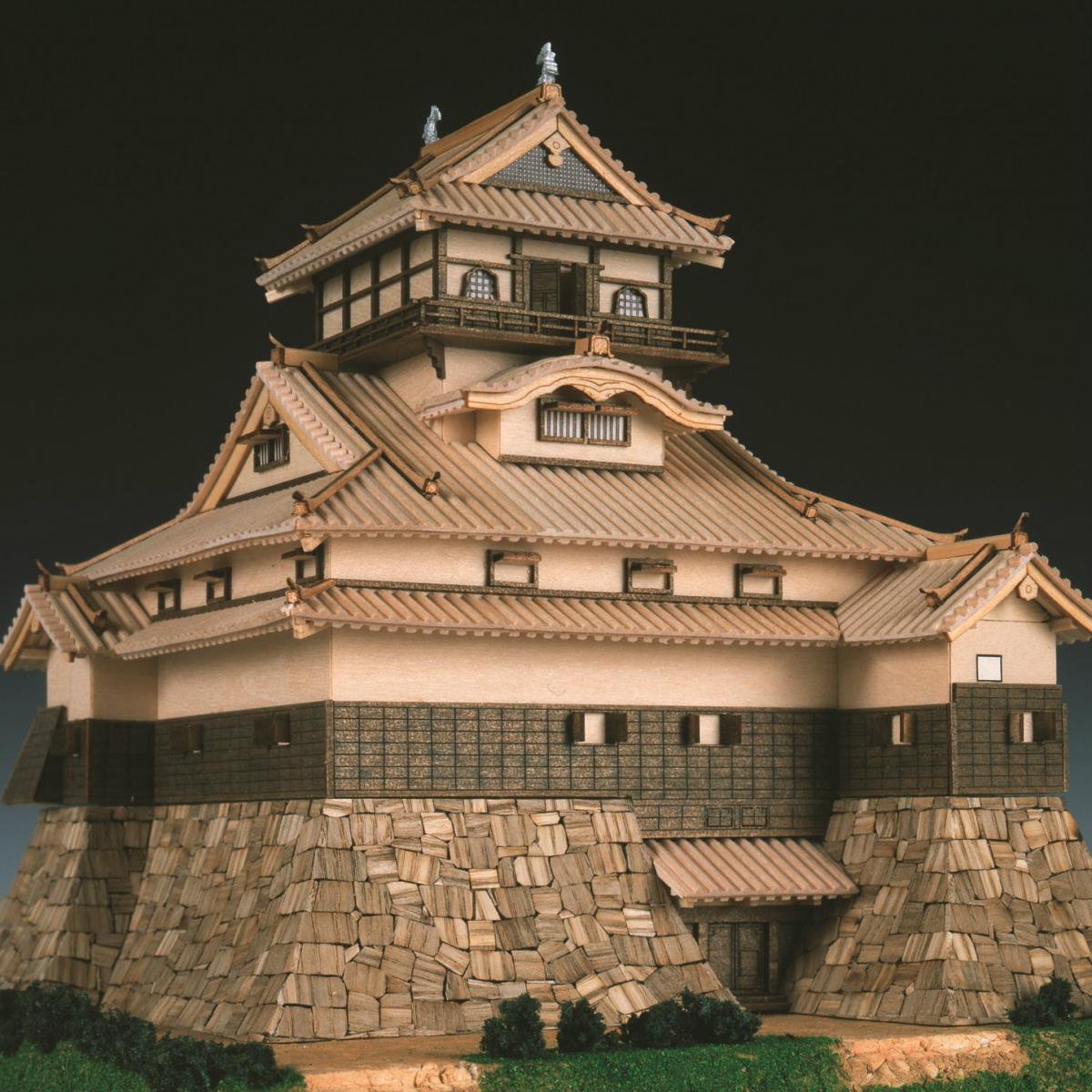 木製建築模型 1/150 犬山城 - 歴史プラス(時空旅人公式通販サイト)