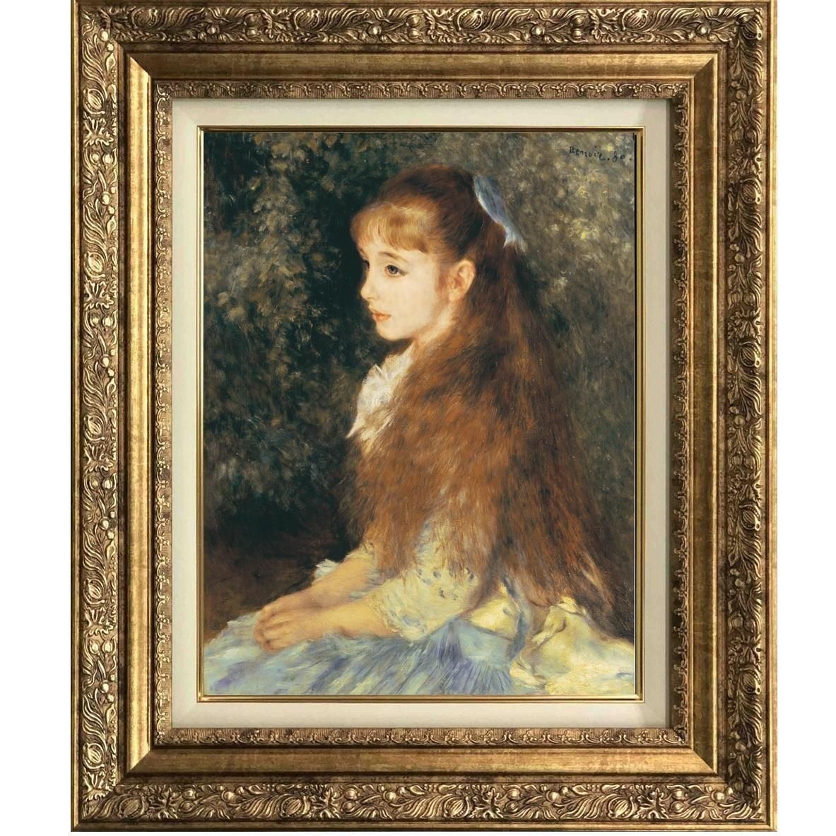 プリハード複製画／ピエール・オーギュスト・ルノワール「イレーヌ