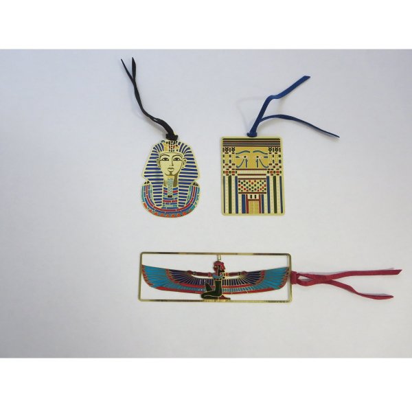 古代エジプト学 ステンドブックマーカー 3種セット