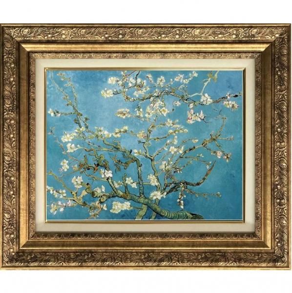 プリハード複製画/フィンセント・ファン・ゴッホ「花咲くアーモンドの木の枝」