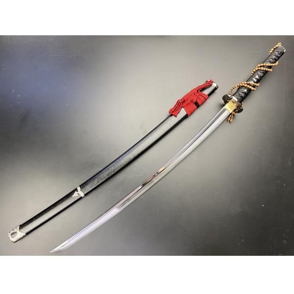 宗絶花梨木長棒刀-高性能マンガン鋼 武具 刀装具 日本刀 模造刀 宗絶花梨木長棒刀-高性能マンガン鋼 武具 刀装具 日本刀 模造刀